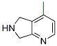 Structure of 4-Methyl-6,7-dihydro-5H-pyrrolo[3,4-b]pyridine