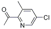 Structure of Ethanone, 1-(5-chloro-3-Methyl-2-pyridinyl)-