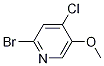 Structure of 2-broMo-4-chloro-5-Methoxypyridine
