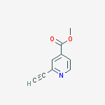 Structure of Methyl 2-ethynylisonicotinate
