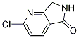 Structure of 5H-Pyrrolo[3,4-b]pyridin-5-one, 2-chloro-6,7-dihydro-