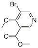 Structure of Methyl 5-bromo-4-methoxynicotinate