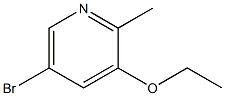 Structure of 5-bromo-3-ethoxy-2-methyl-pyridine