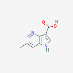 Structure of 6-Methyl-4-azaindole-3-carboxylic acid