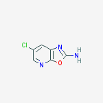 Structure of 6-Chlorooxazolo[5,4-b]pyridin-2-aMine