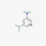 Structure of 5-propan-2-ylpyridin-3-amine