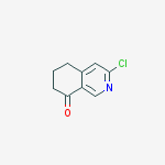 Structure of 3-chloro-6,7-dihydroisoquinolin-8(5H)-one