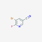 Structure of 5-bromo-6-fluoronicotinonitrile