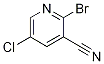 Structure of 2-Bromo-5-chloropyridine-3-carbonitrile