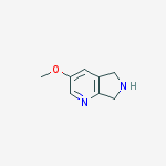 Structure of 3-Methoxy-6,7-dihydro-5H-pyrrolo[3,4-b]pyridine