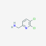 Structure of (5,6-dichloropyridin-2-yl)methanamine