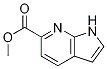 Structure of 1H-Pyrrolo[2,3-b]pyridine-6-carboxylic acid, methyl ester