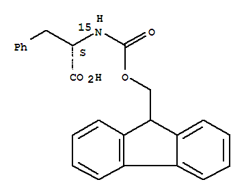 Structure of FMOC-[15N]PHE-OH