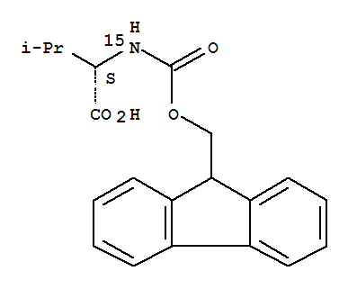 Structure of FMOC-[15N]VAL-OH