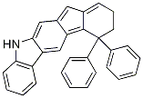Structure of Indeno[2,1-b]carbazole, 5,7-dihydro-7,7-diphenyl-