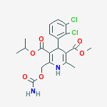 Chemical structure of Lemildipine