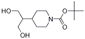 Structure of tert-butyl 4-(1,3-dihydroxypropan-2-yl)piperidine-1-carboxylate