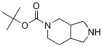 Structure of (3aR,7aS)-5-Boc-octahydro-pyrrolo[3,4-c]pyridine