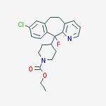 Structure of Loratadine EP IMpurity F