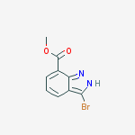 Structure of 1H-Indazole, 4-bromo-1-(4-methoxyphenyl)-6-methyl-