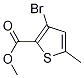 Structure of Methyl 3-bromo-5-methylthiophene-2-carboxylate