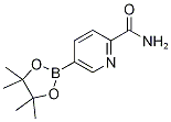 Structure of 5-(4,4,5,5-tetraMethyl-1,3,2-dioxaborolan-2-yl)picolinaMide