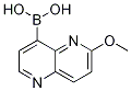 Structure of 6-Methoxy-1,5-naphthyridine-4-boronic acid