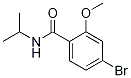 4-Bromo-N-isopropyl-2-methoxybenzamide结构式