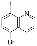 Structure of 5-Bromo-8-iodoquinoline