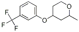 Structure of 4-(3-Trifluoromethylphenoxy)methyltetrahydro-2H-pyran