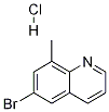 Structure of 6-Bromo-8-methylquinoline HCl