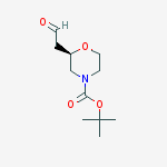 Structure of (R)-N-Boc-2-(2-Oxo-ethyl)-morpholine