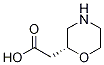 Structure of (R)-2-Morpholineacetic acid HCl