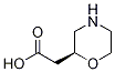 Structure of (S)-2-Morpholineacetic acid