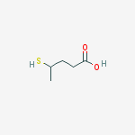 Structure of 4-Mercapto-pentanoic acid