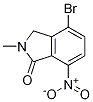 Structure of 4-BroMo-2-Methyl-7-Nitoro-2,3-Dihydro-Isoindol-1-one