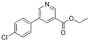 Structure of Ethyl 5-(4-chlorophenyl)pyridine-3-carboxylate