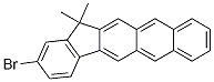 Structure of 2-Bromo-13,13-dimethyl-13H-indeno[1,2-b]anthracene
