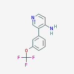 Structure of 3-(3-(trifluoroMethoxy)phenyl)pyridin-4-aMine