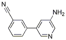 Structure of 3-(5-aMinopyridin-3-yl)benzonitrile