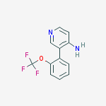 Structure of 3-(2-(trifluoroMethoxy)phenyl)pyridin-4-aMine