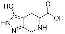 Structure of 3-Hydroxy-4,5,6,7-tetrahydro-2H-pyrazolo[3,4-c]pyridin-5-carboxylic acid