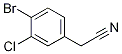 Structure of 2-(4-BroMo-3-chlorophenyl)acetonitrile