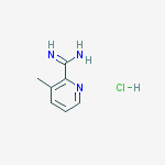 Structure of 3-MethylpicoliniMidaMide hydrochloride