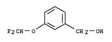 Structure of 3-(DIFLUOROMETHOXY)BENZYL ALCOHOL