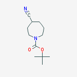 Structure of Tert-butyl 4-cyanoazepane-1-carboxylate