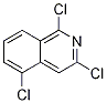 Structure of 1,3,5-TRICHLOROISOQUINOLINE