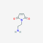 Structure of 1H-Pyrrole-2,5-dione, 1-(2-aminoethyl)-