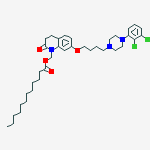 Structure of Aripiprazole lauroxil