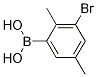 Structure of 3-Bromo-2,5-Dimethylphenylboronic acid